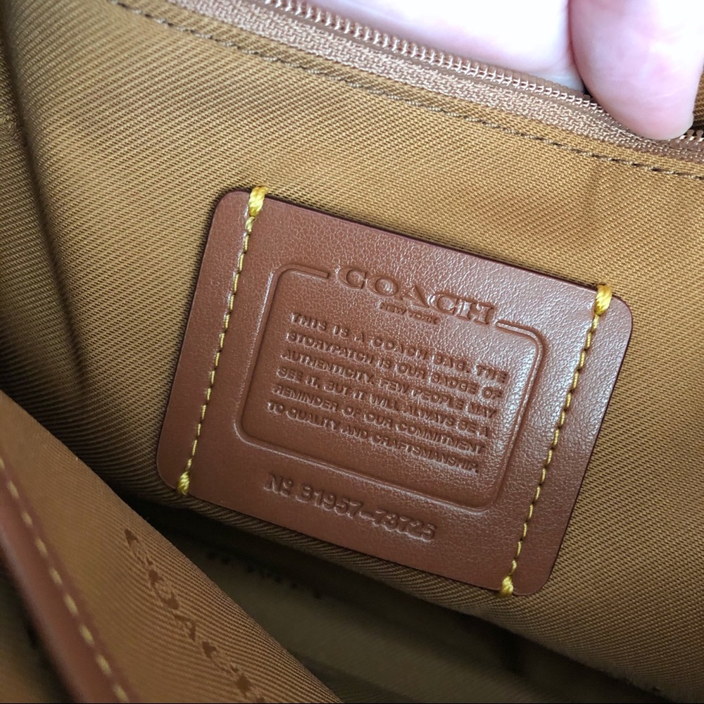 NWOT Coach Cassie Colorblock Snakeskin Crossbody - Picture 10 of 16